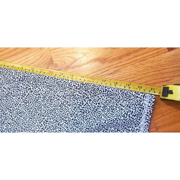 Athleta Black White Abstract Cropped Leggings Stretchy Plus Workout 3X - Picture 4 of 9